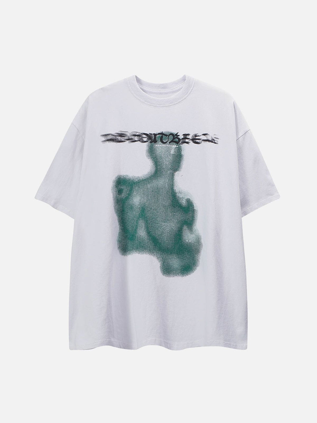 Ellesey - Abstract Portrait Print Tee- Streetwear Fashion - ellesey.com