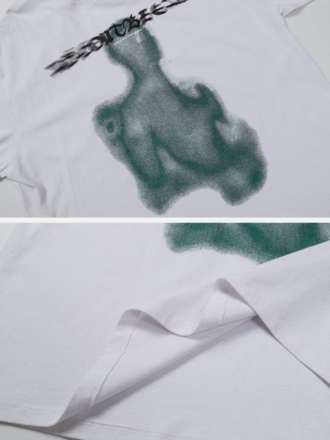 Ellesey - Abstract Portrait Print Tee- Streetwear Fashion - ellesey.com