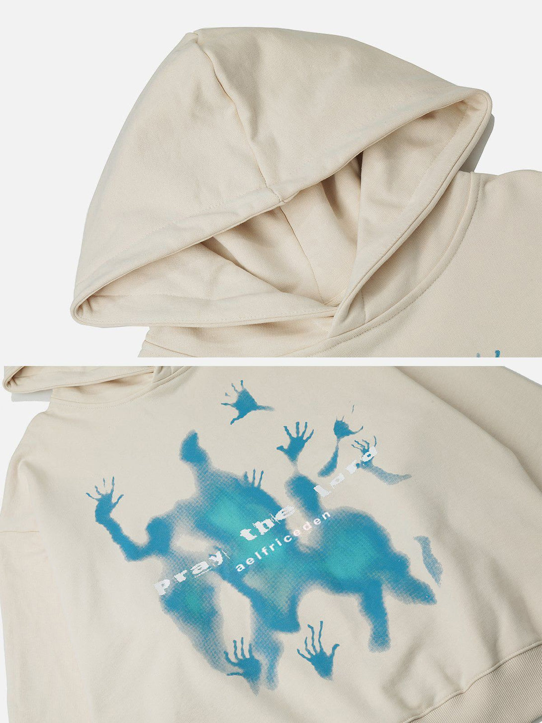 Ellesey - Abstraction Shadow Print Hoodie- Streetwear Fashion - ellesey.com