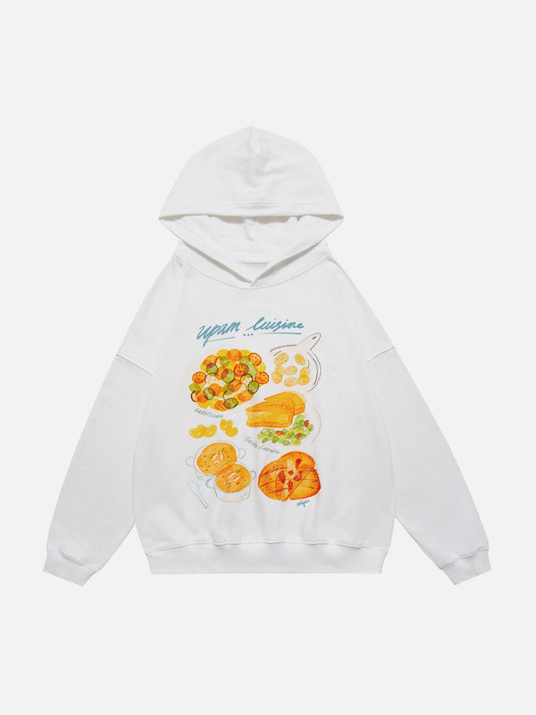 Ellesey - Afternoon Tea Print Hoodie- Streetwear Fashion - ellesey.com