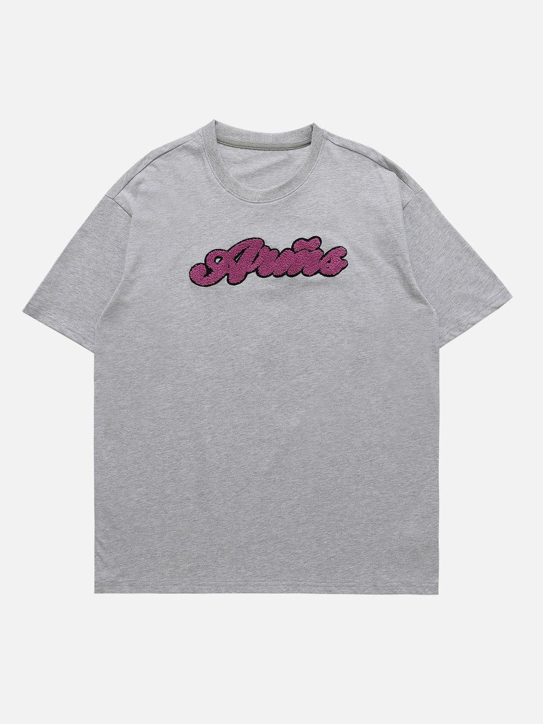 Ellesey - Alphabet Embroidery Print Tee- Streetwear Fashion - ellesey.com