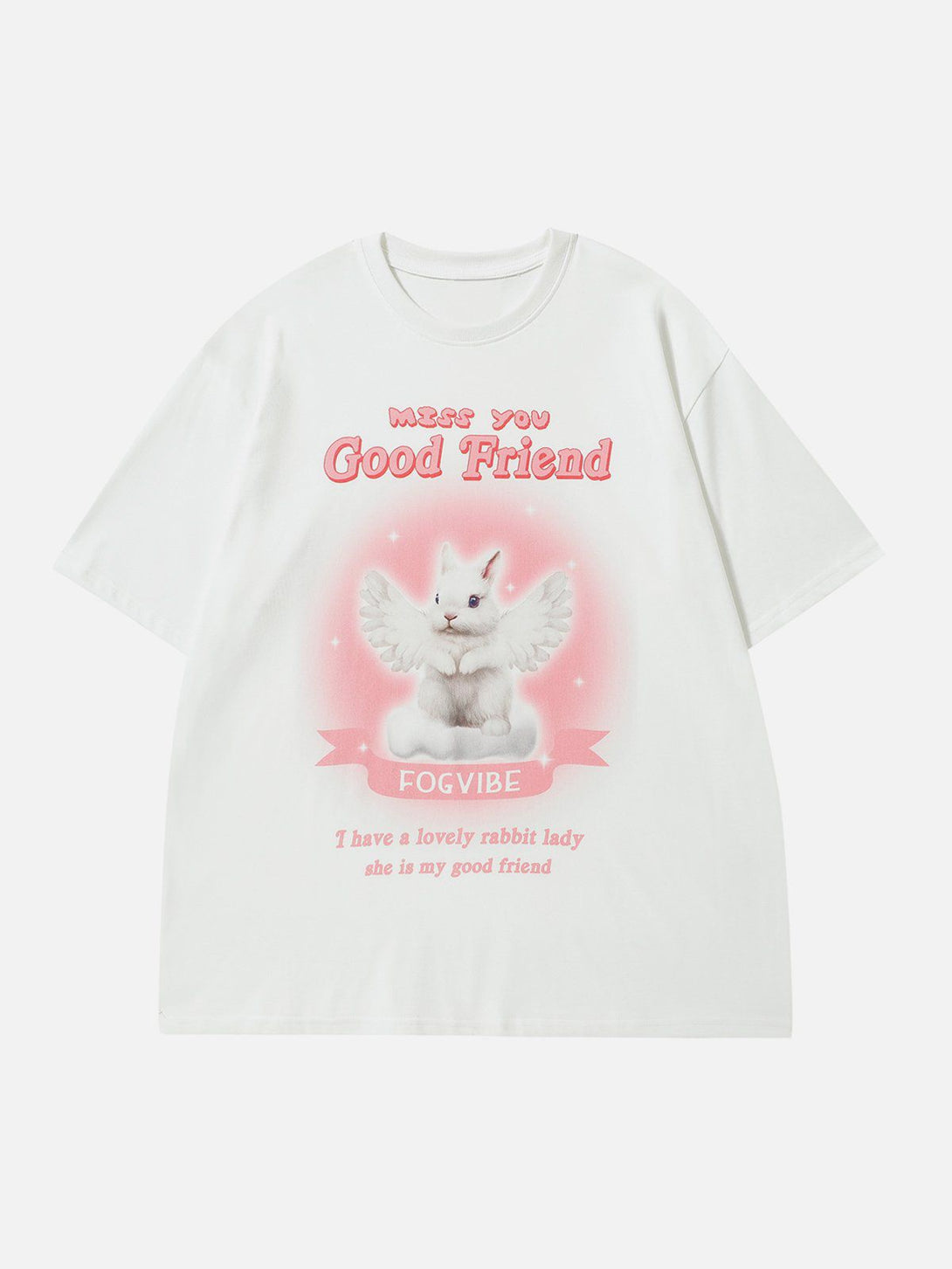 Ellesey - Angel Mice Halo Print Tee- Streetwear Fashion - ellesey.com