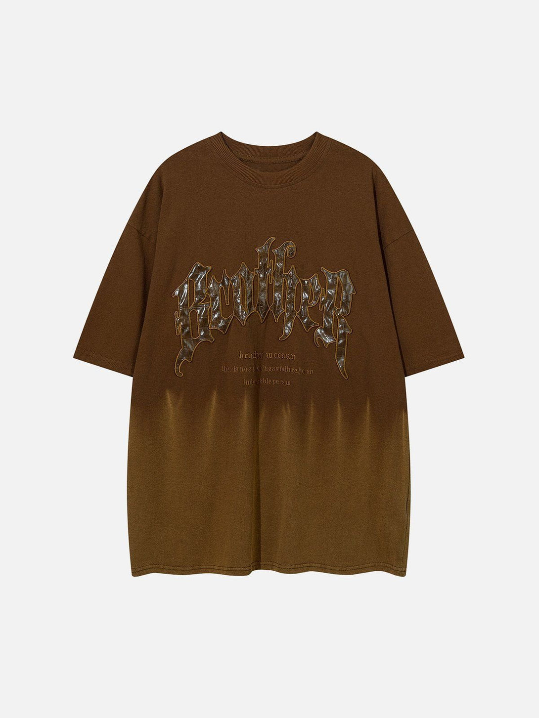 Ellesey - Applique Embroidery Gradient Tee- Streetwear Fashion - ellesey.com