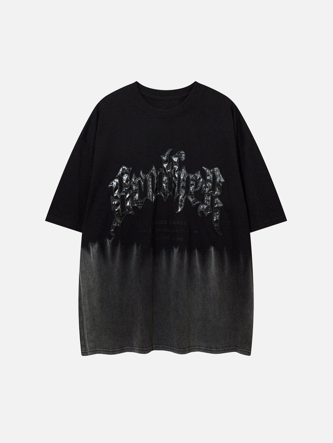 Ellesey - Applique Embroidery Gradient Tee- Streetwear Fashion - ellesey.com