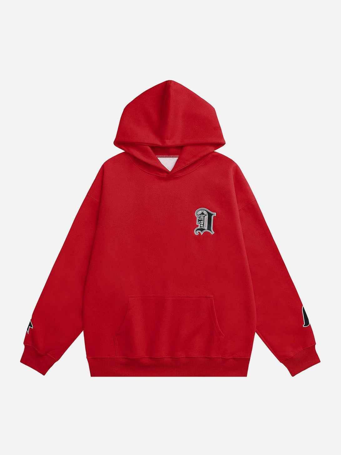 Ellesey - Applique Embroidery Hoodie- Streetwear Fashion - ellesey.com