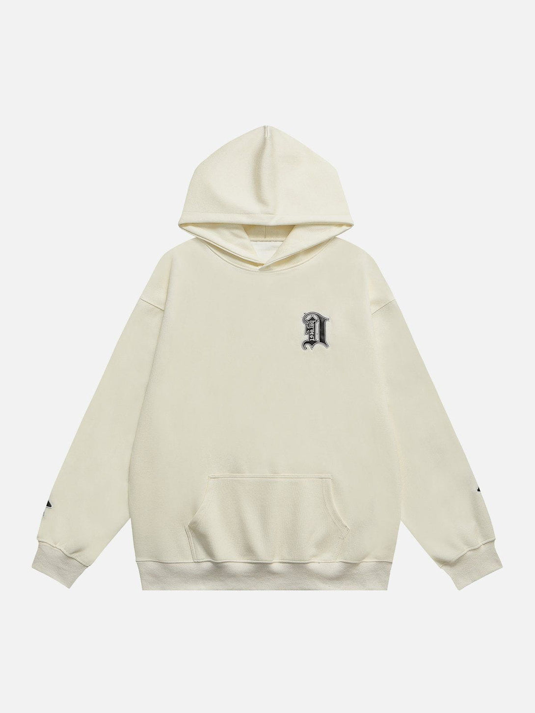 Ellesey - Applique Embroidery Hoodie- Streetwear Fashion - ellesey.com