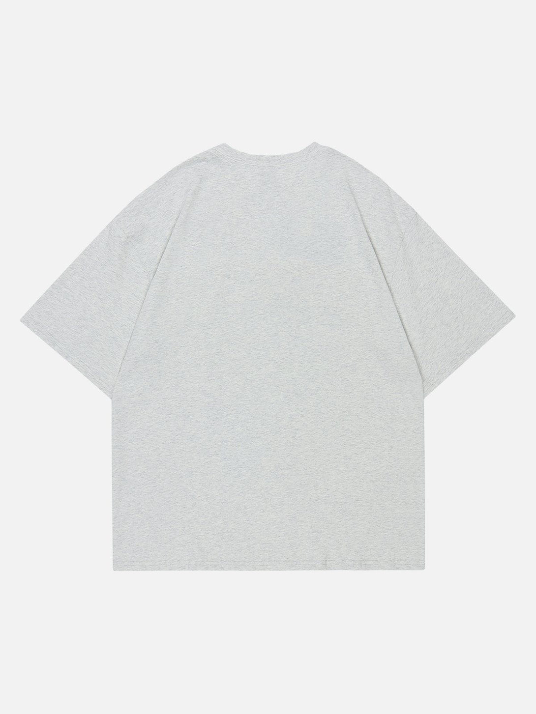 Ellesey - Applique Embroidery Pigment Printing Tee- Streetwear Fashion - ellesey.com