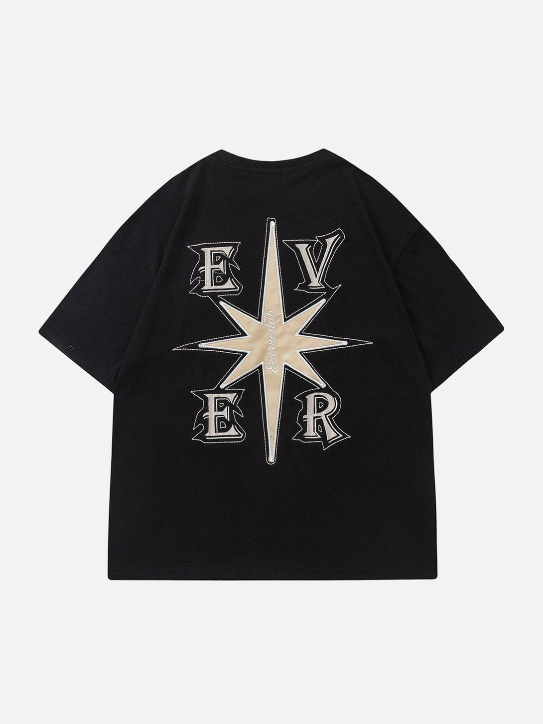 Ellesey - Applique embroidery Star Tee- Streetwear Fashion - ellesey.com