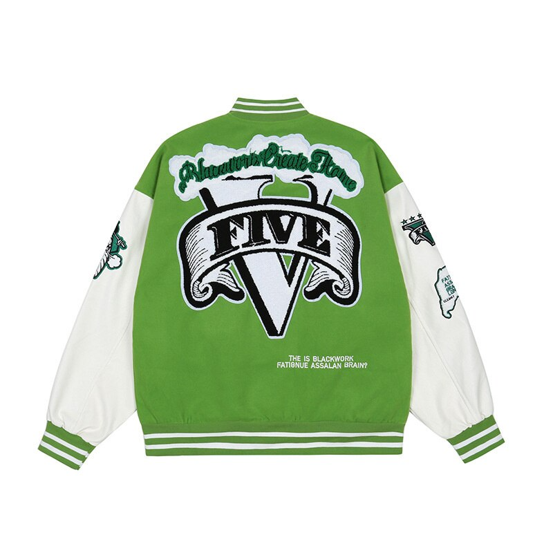 Ellesey - BK Green Jacket- Streetwear Fashion - ellesey.com