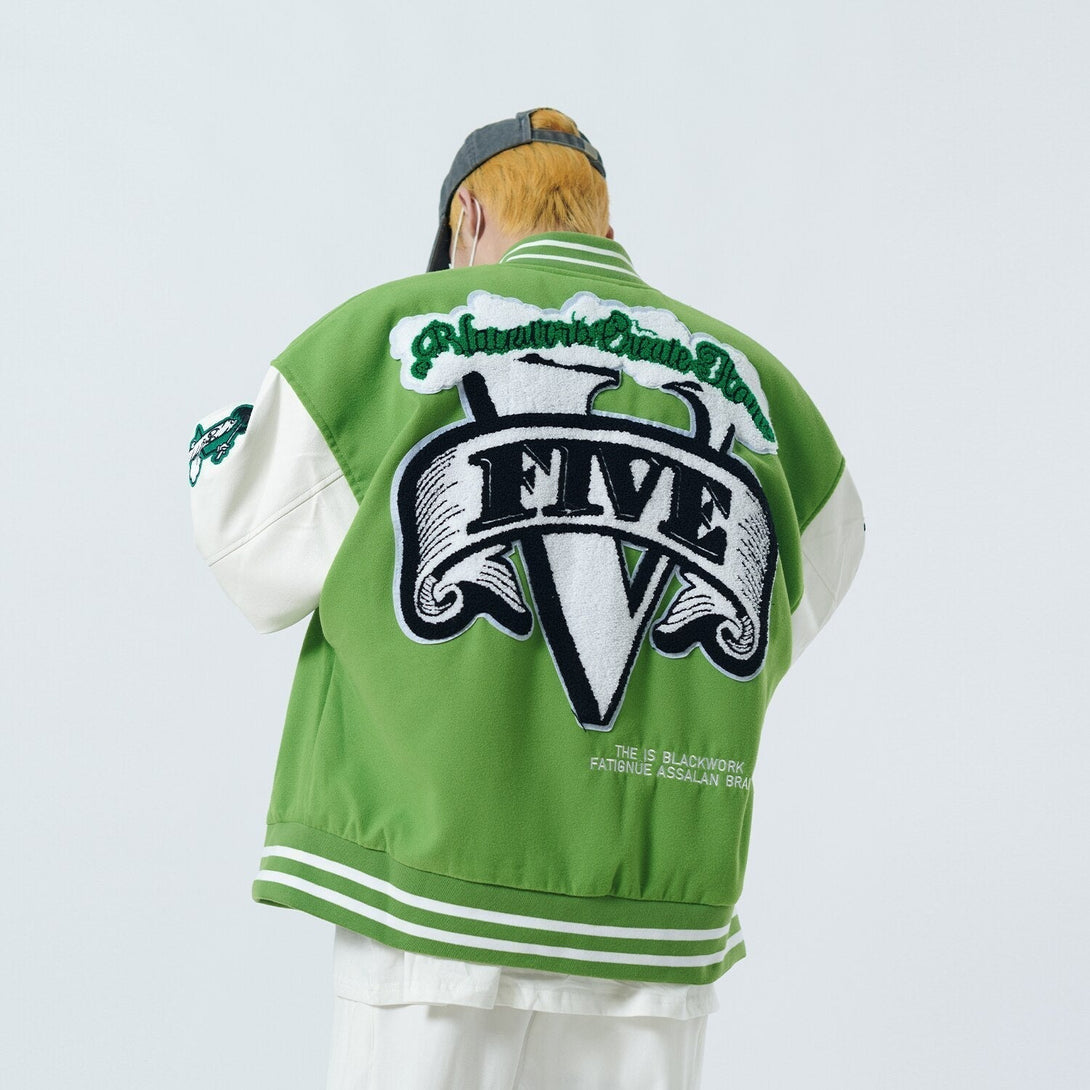 Ellesey - BK Green Jacket- Streetwear Fashion - ellesey.com