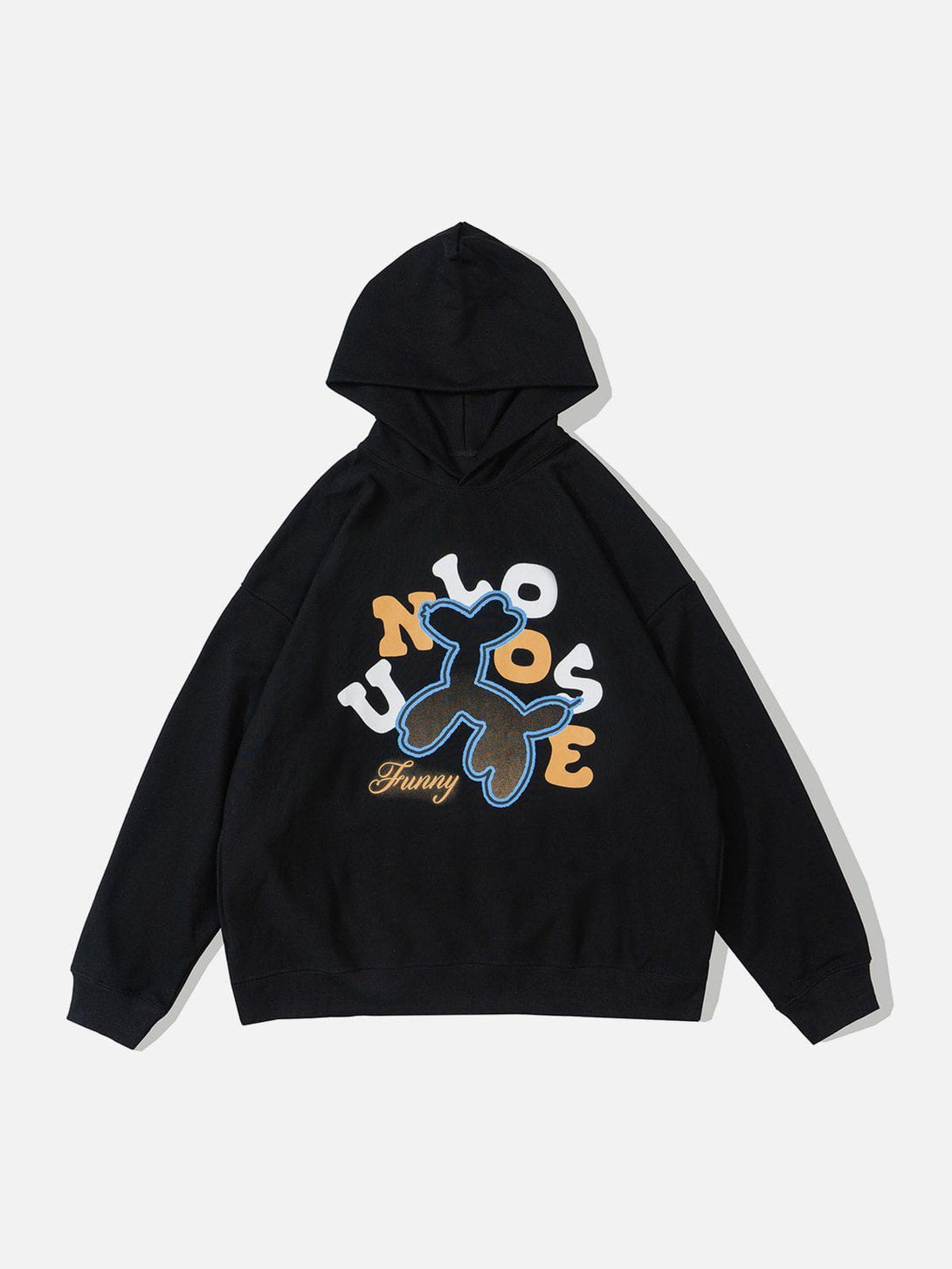 Ellesey - Balloon Skull Print Hoodie- Streetwear Fashion - ellesey.com