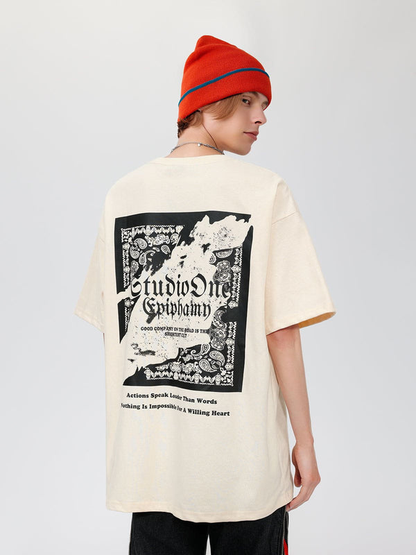 Ellesey - Bandanna Graphic Tee- Streetwear Fashion - ellesey.com