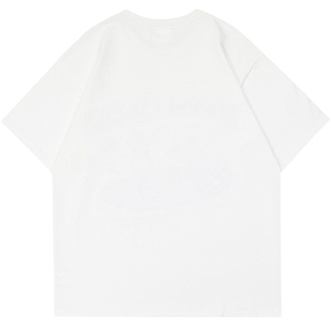 Ellesey - Baseball Game Graphic Tee- Streetwear Fashion - ellesey.com