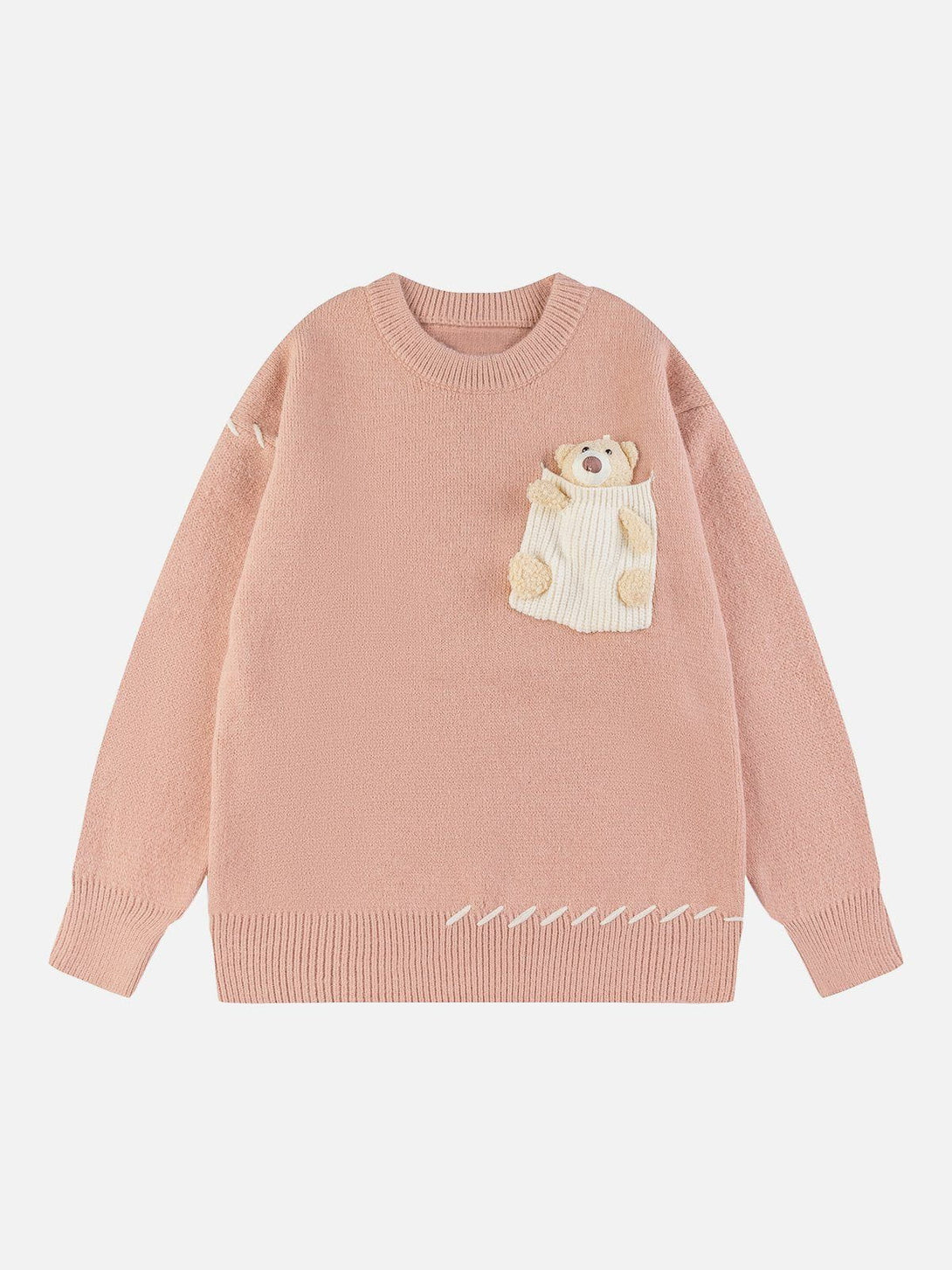 Ellesey - Bear Doll Sweater-Streetwear Fashion - ellesey.com