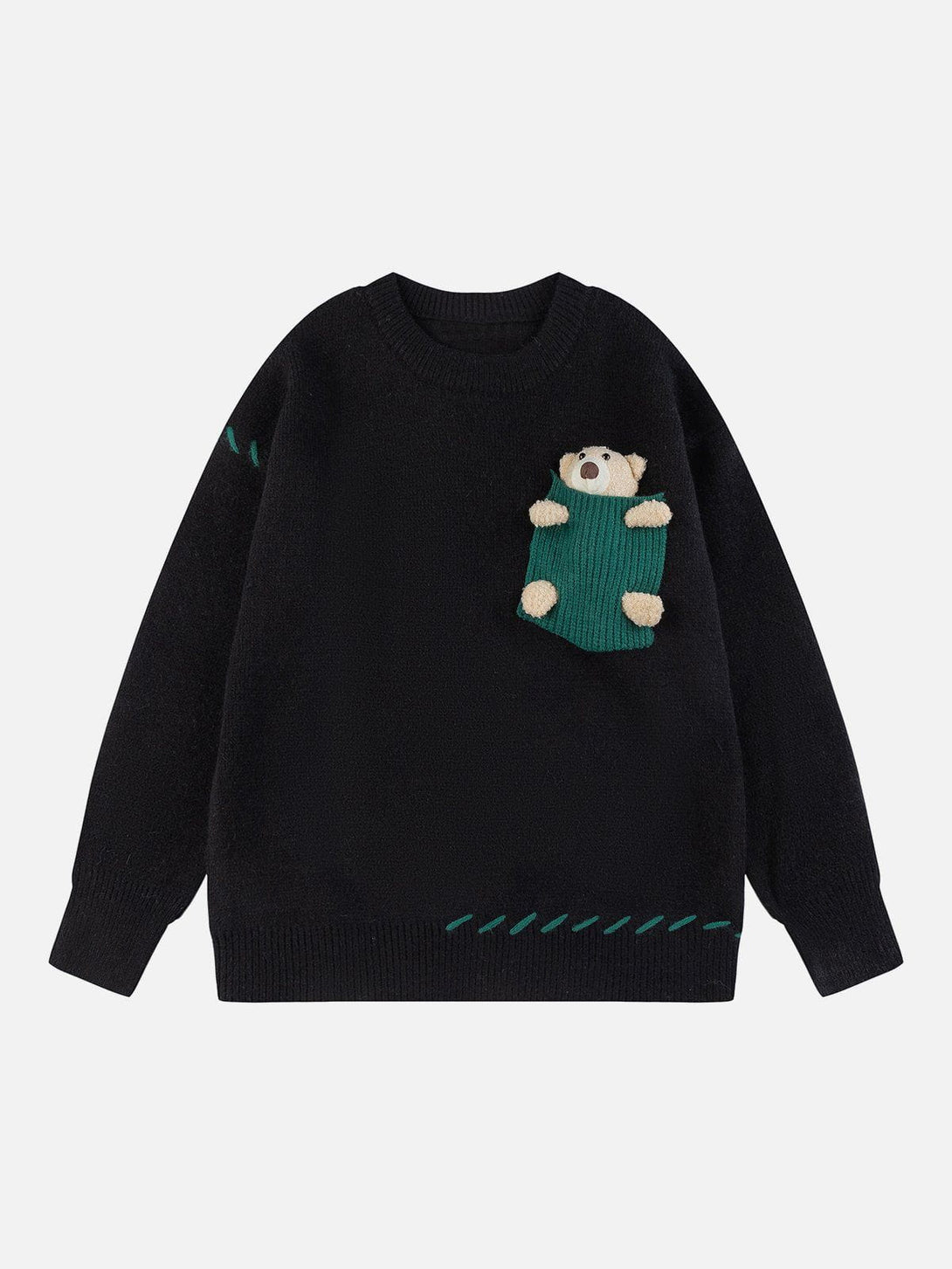 Ellesey - Bear Doll Sweater-Streetwear Fashion - ellesey.com