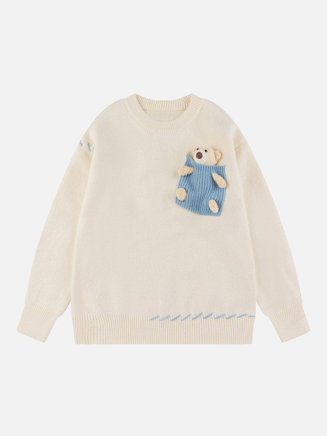 Ellesey - Bear Doll Sweater-Streetwear Fashion - ellesey.com