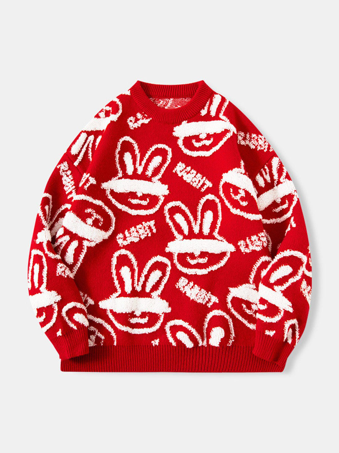 Ellesey - Blindfolded Rabbit Knit Sweater-Streetwear Fashion - ellesey.com