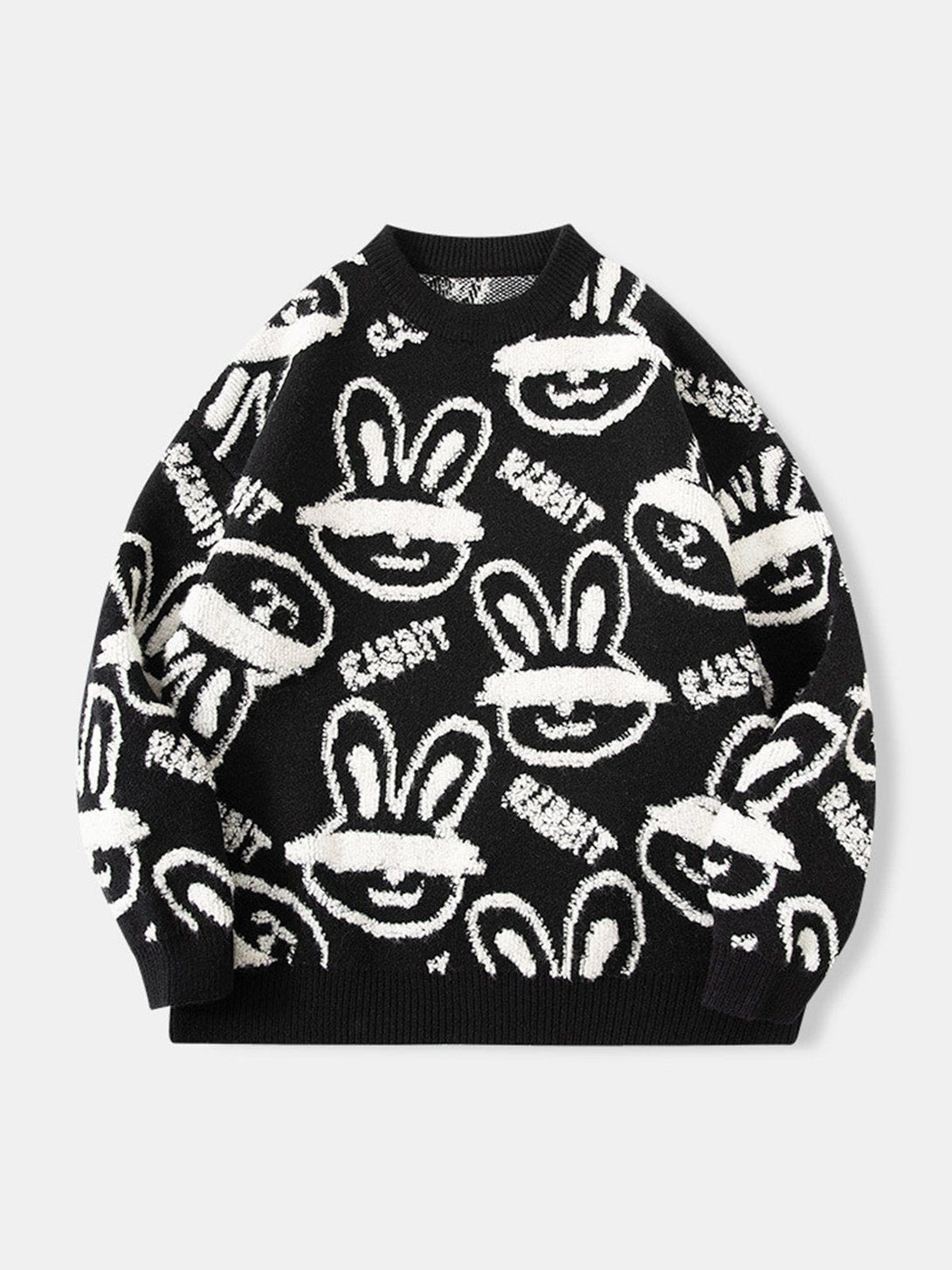 Ellesey - Blindfolded Rabbit Knit Sweater-Streetwear Fashion - ellesey.com