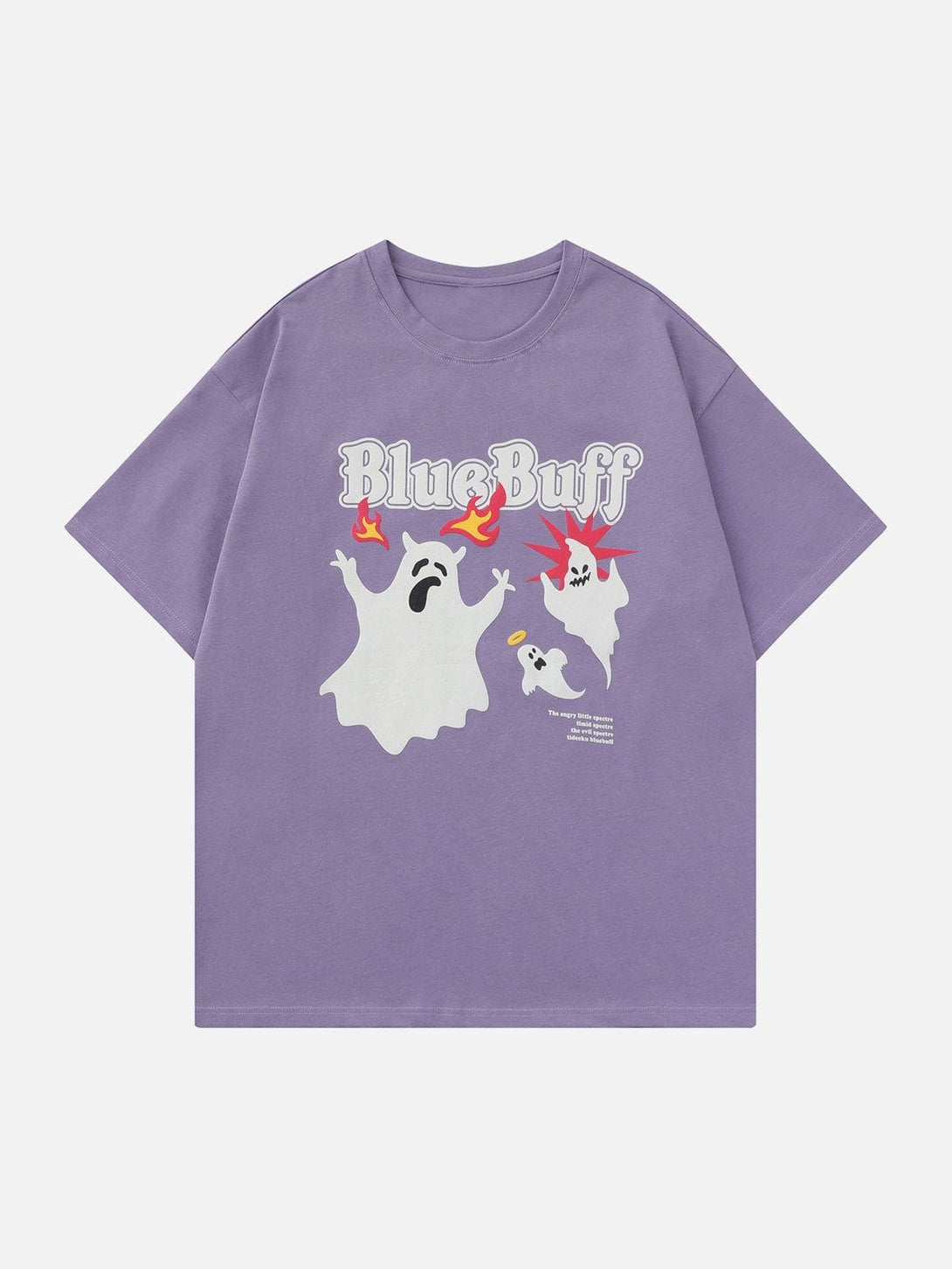 Ellesey - Blue Buff Ghost Print Tee- Streetwear Fashion - ellesey.com