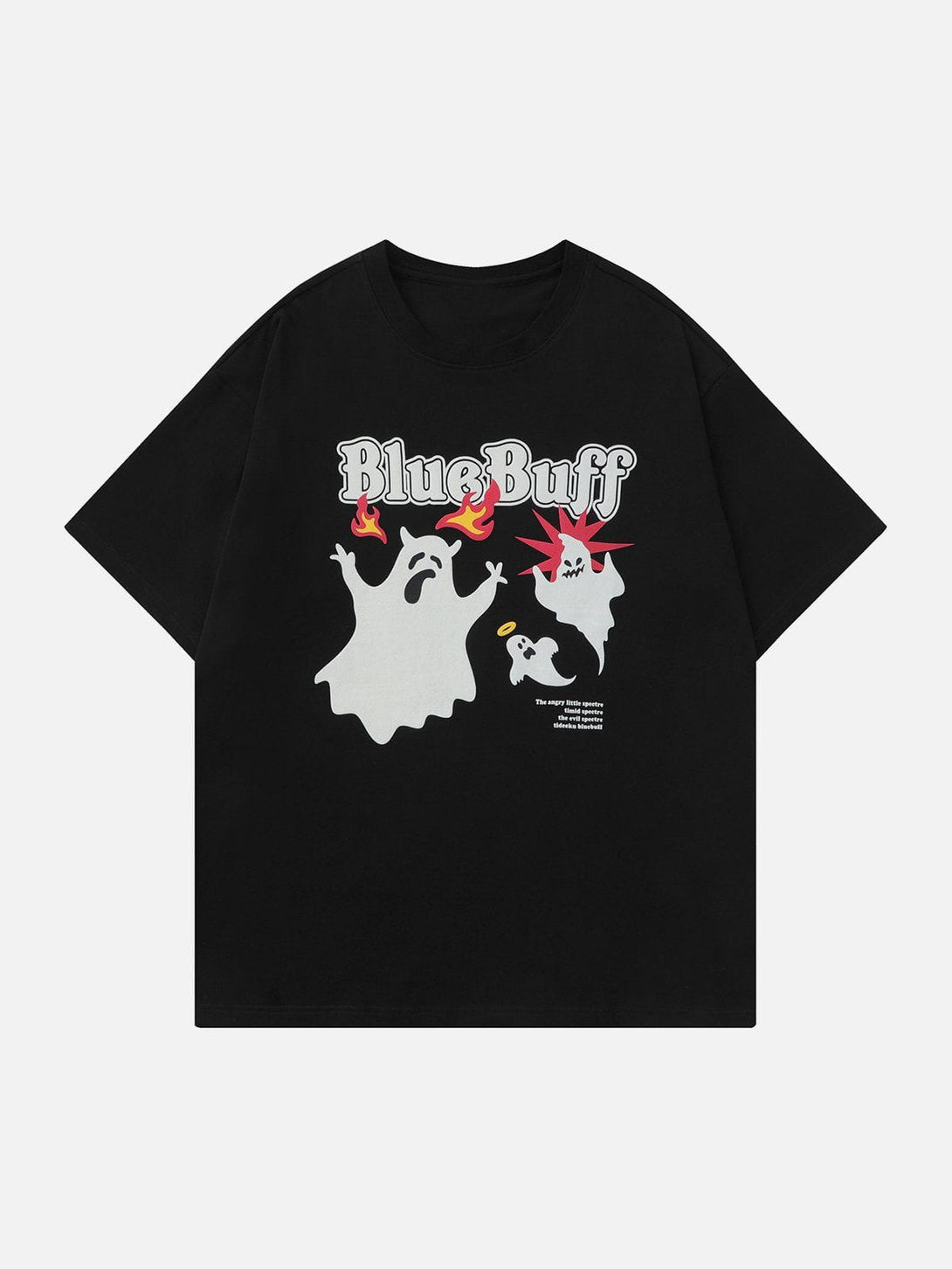 Ellesey - Blue Buff Ghost Print Tee- Streetwear Fashion - ellesey.com