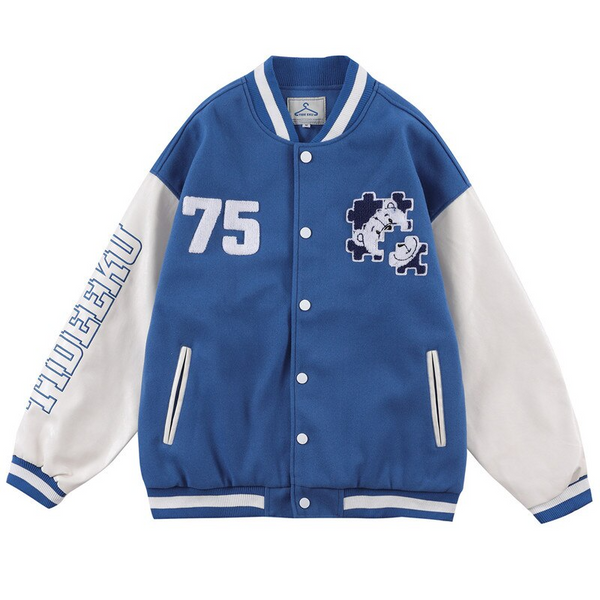 Ellesey - Blue TIDEEKU Jacket- Streetwear Fashion - ellesey.com