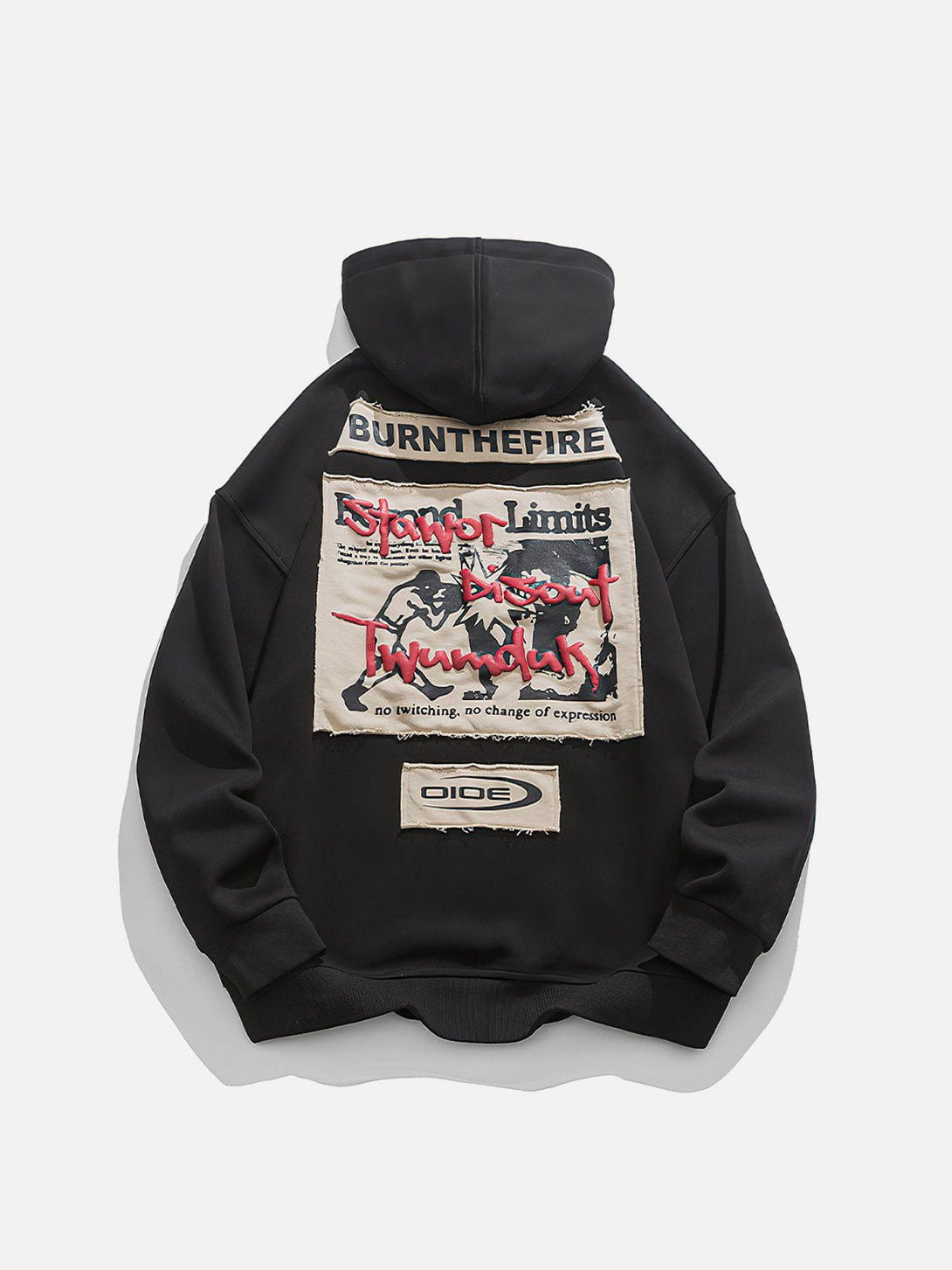 Ellesey - Boxing Print 3D Pattern Hoodie- Streetwear Fashion - ellesey.com