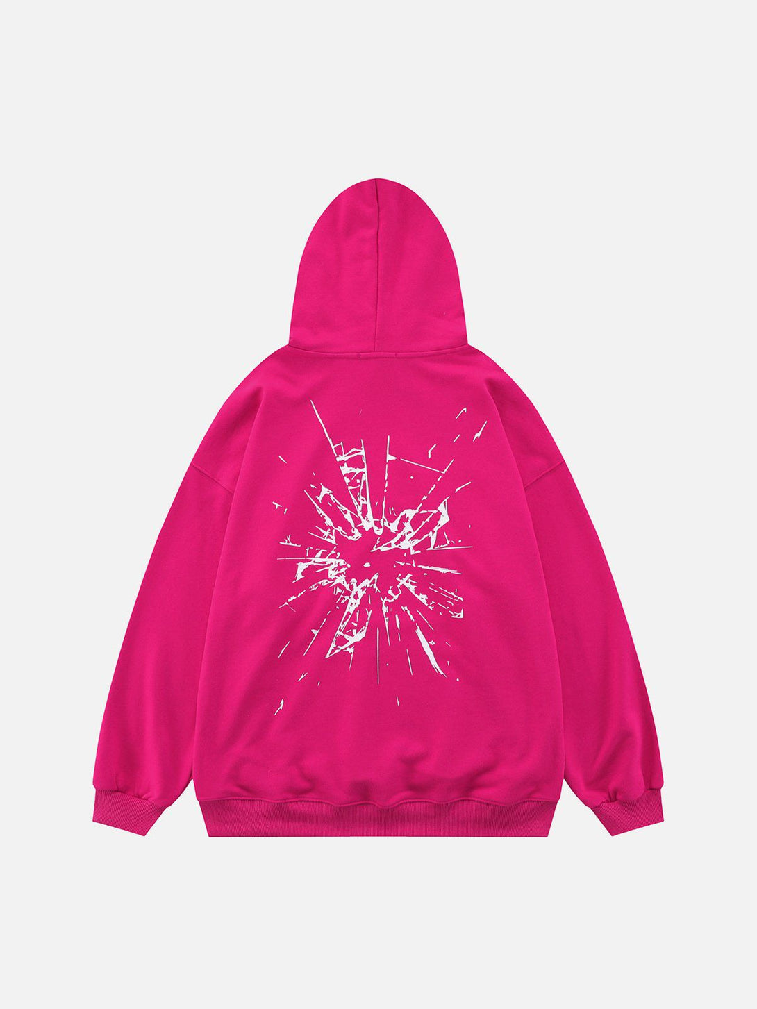 Ellesey - Broken Glass Graphic Hoodie- Streetwear Fashion - ellesey.com