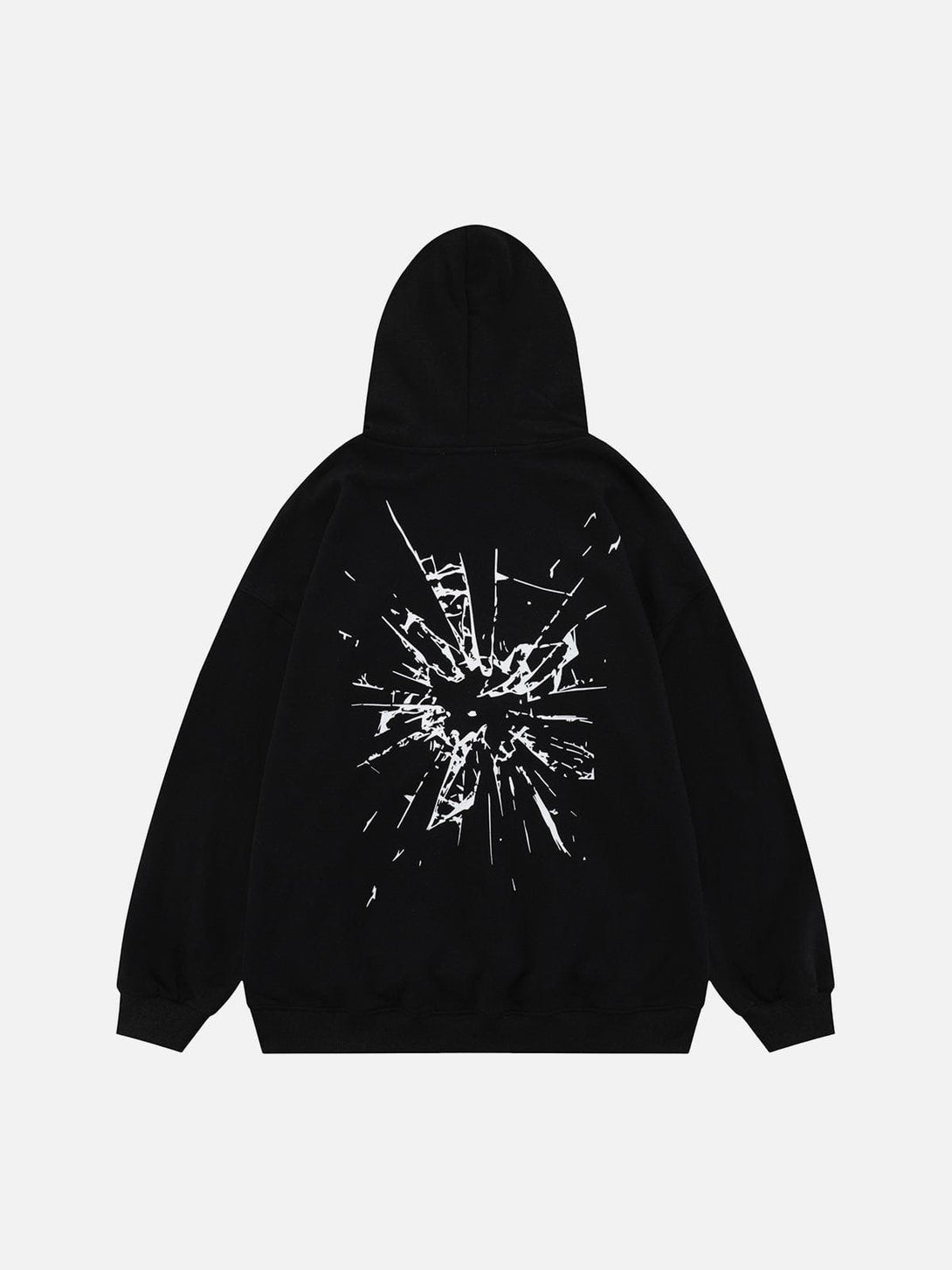 Ellesey - Broken Glass Graphic Hoodie- Streetwear Fashion - ellesey.com