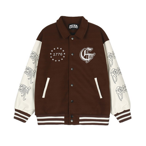 Ellesey - Brown NCXK Jacket- Streetwear Fashion - ellesey.com