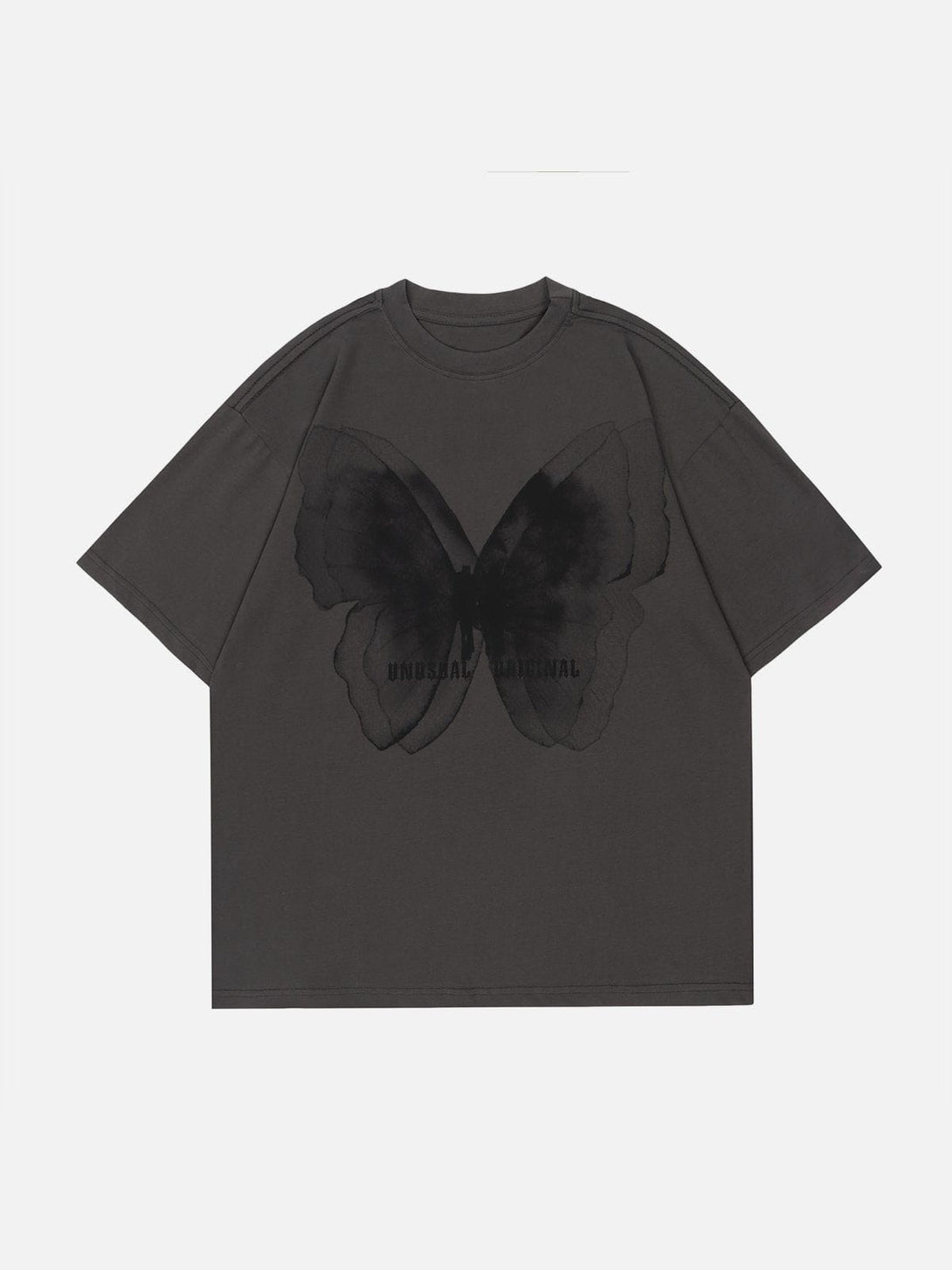 Ellesey - Butterfly Print Lettter Tee- Streetwear Fashion - ellesey.com