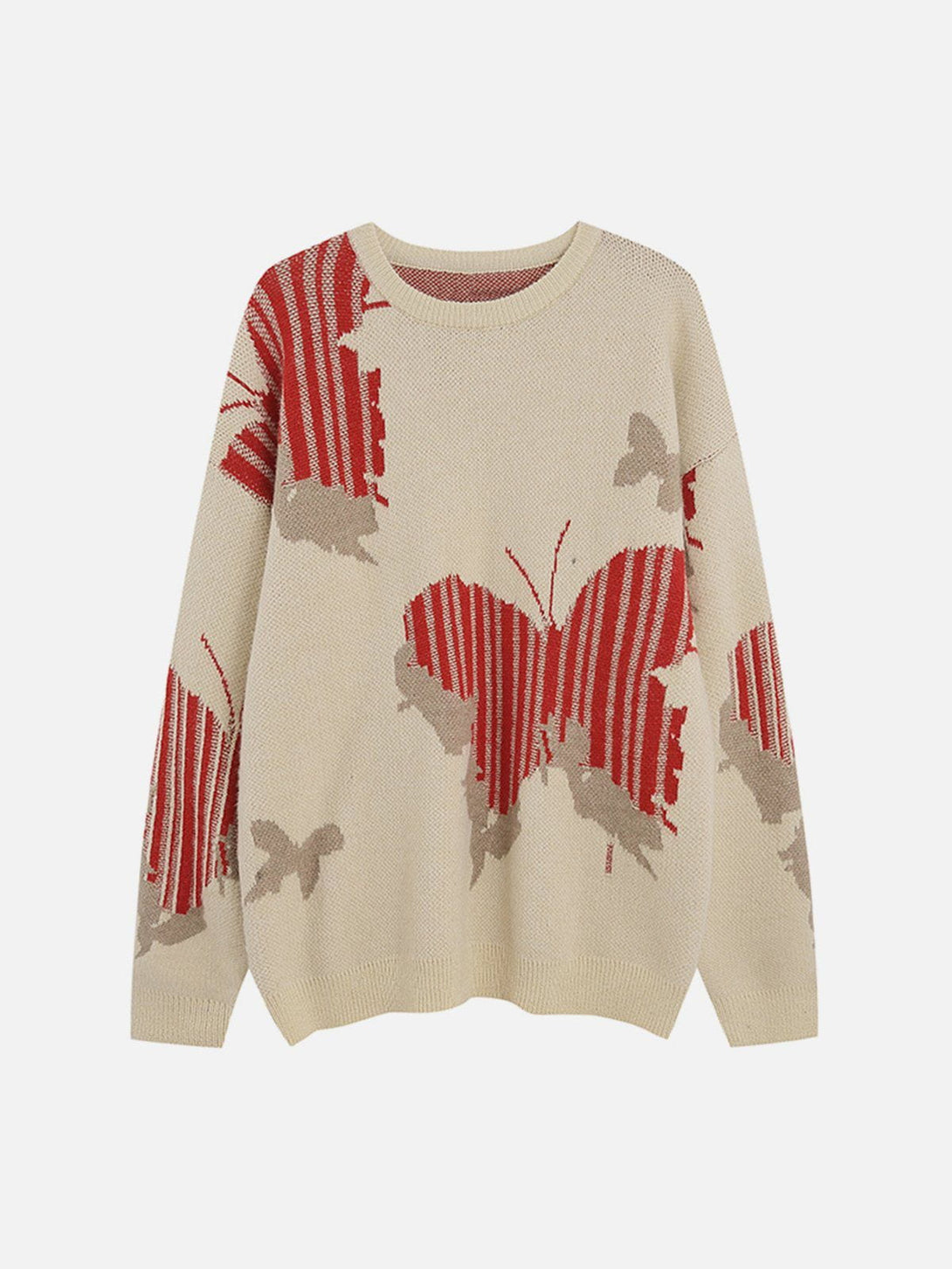 Ellesey - Butterfly Shadow Knit Sweater-Streetwear Fashion - ellesey.com