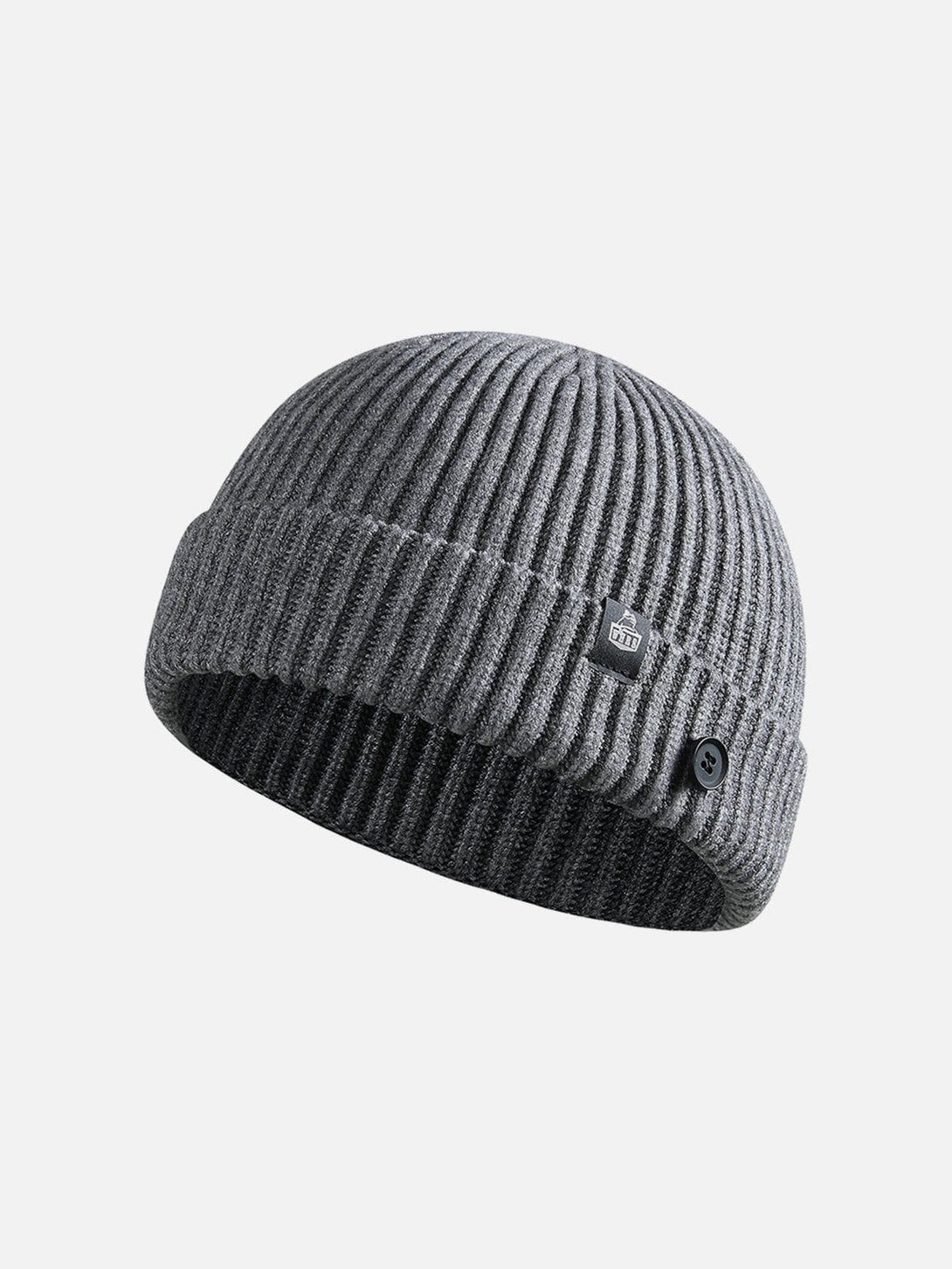 Ellesey - Buttons Knit Dome Hat- Streetwear Fashion - ellesey.com