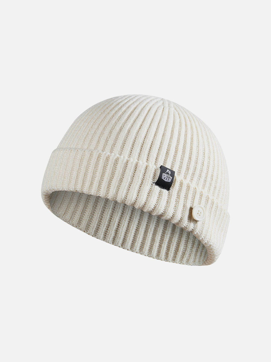 Ellesey - Buttons Knit Dome Hat- Streetwear Fashion - ellesey.com