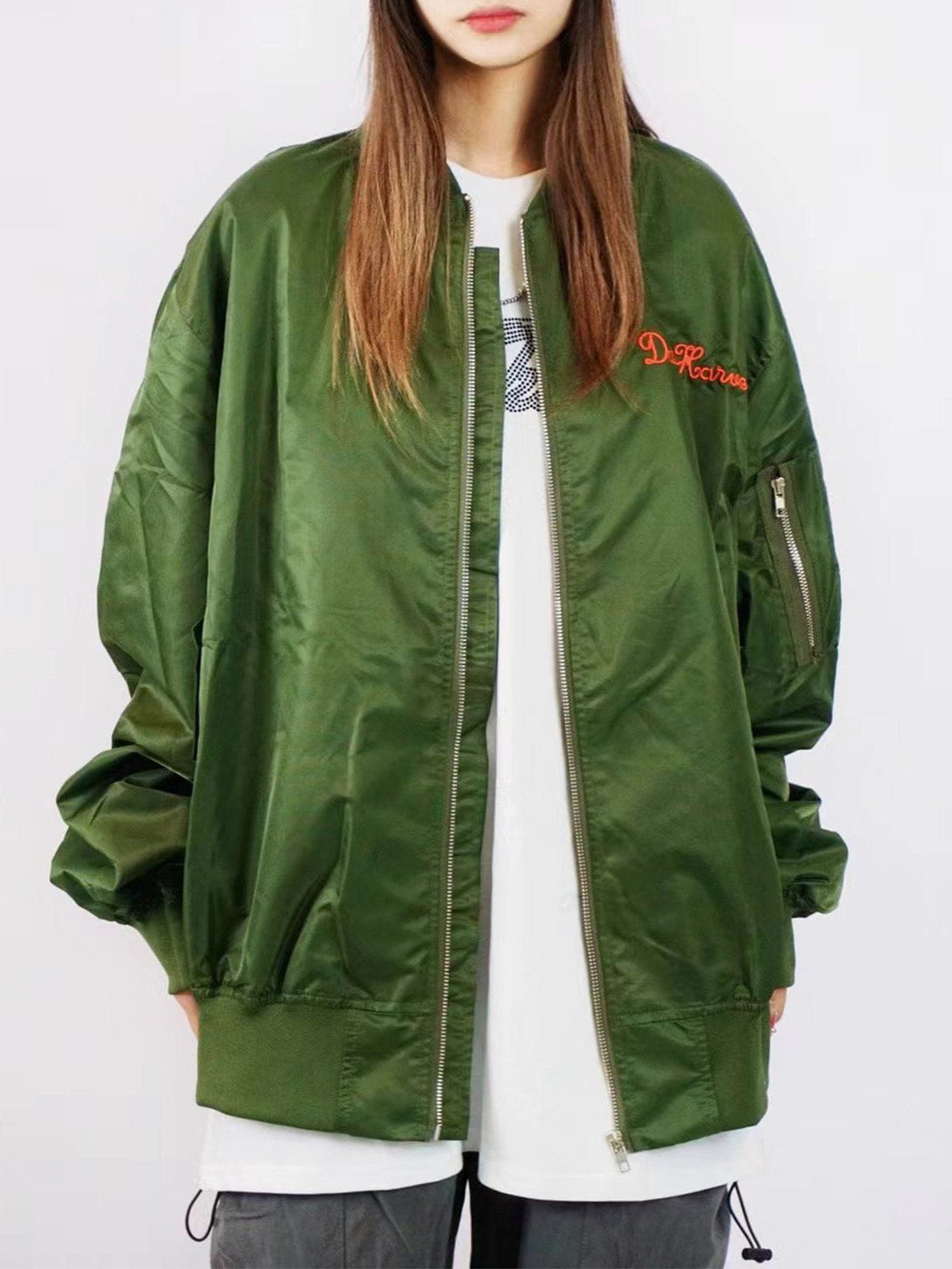 Ellesey - Cactus Pattern Embroidery Jacket- Streetwear Fashion - ellesey.com