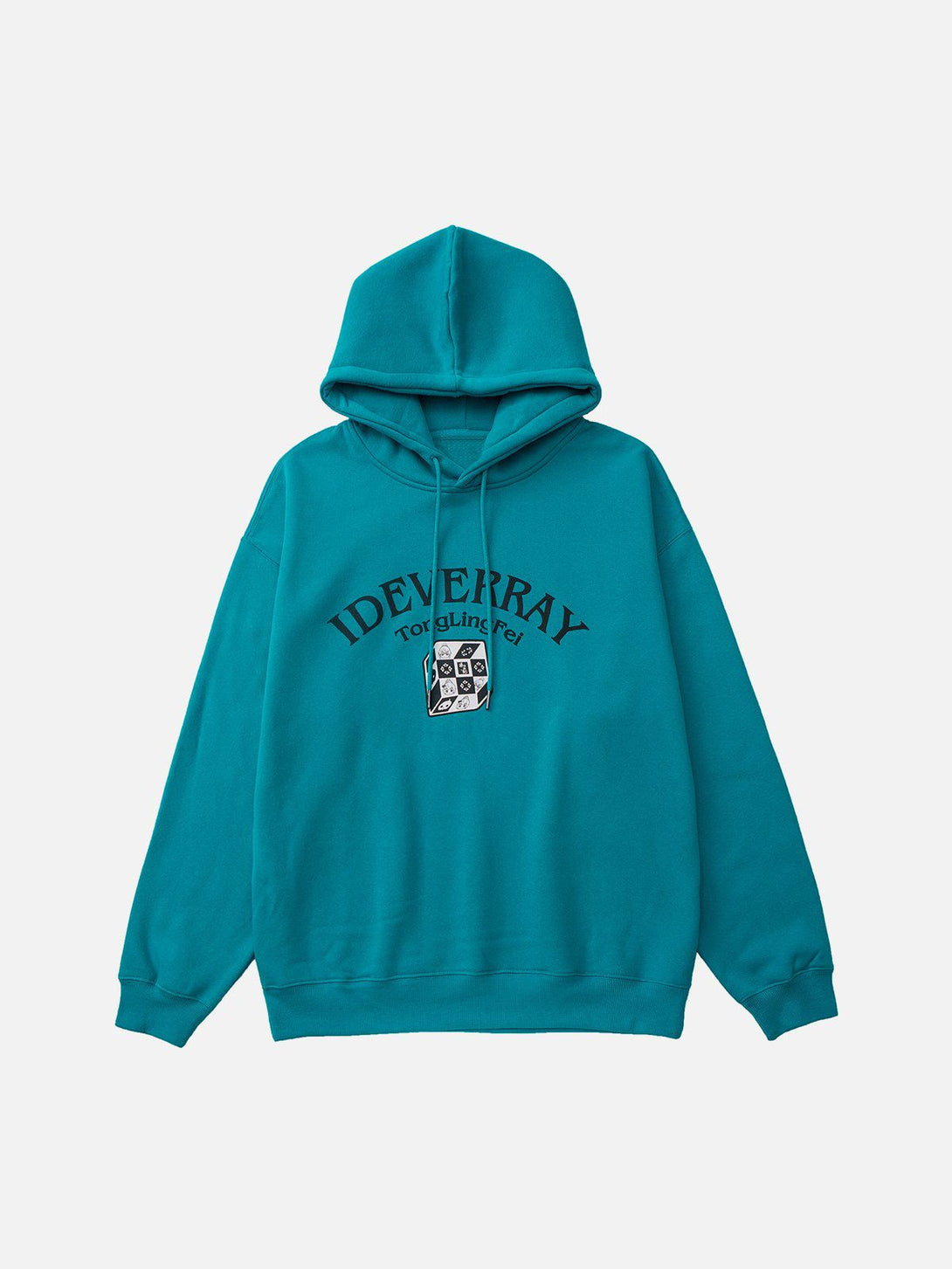 Ellesey - Cartoon Color Blocking Hoodie- Streetwear Fashion - ellesey.com