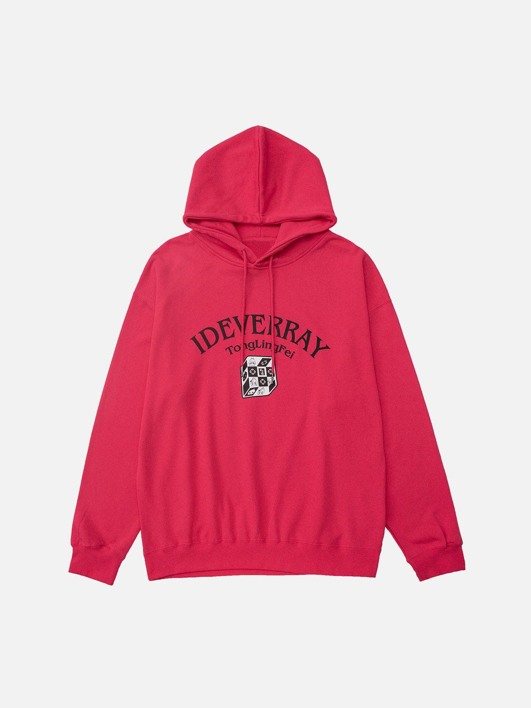 Ellesey - Cartoon Print Color Blocking Hoodie- Streetwear Fashion - ellesey.com