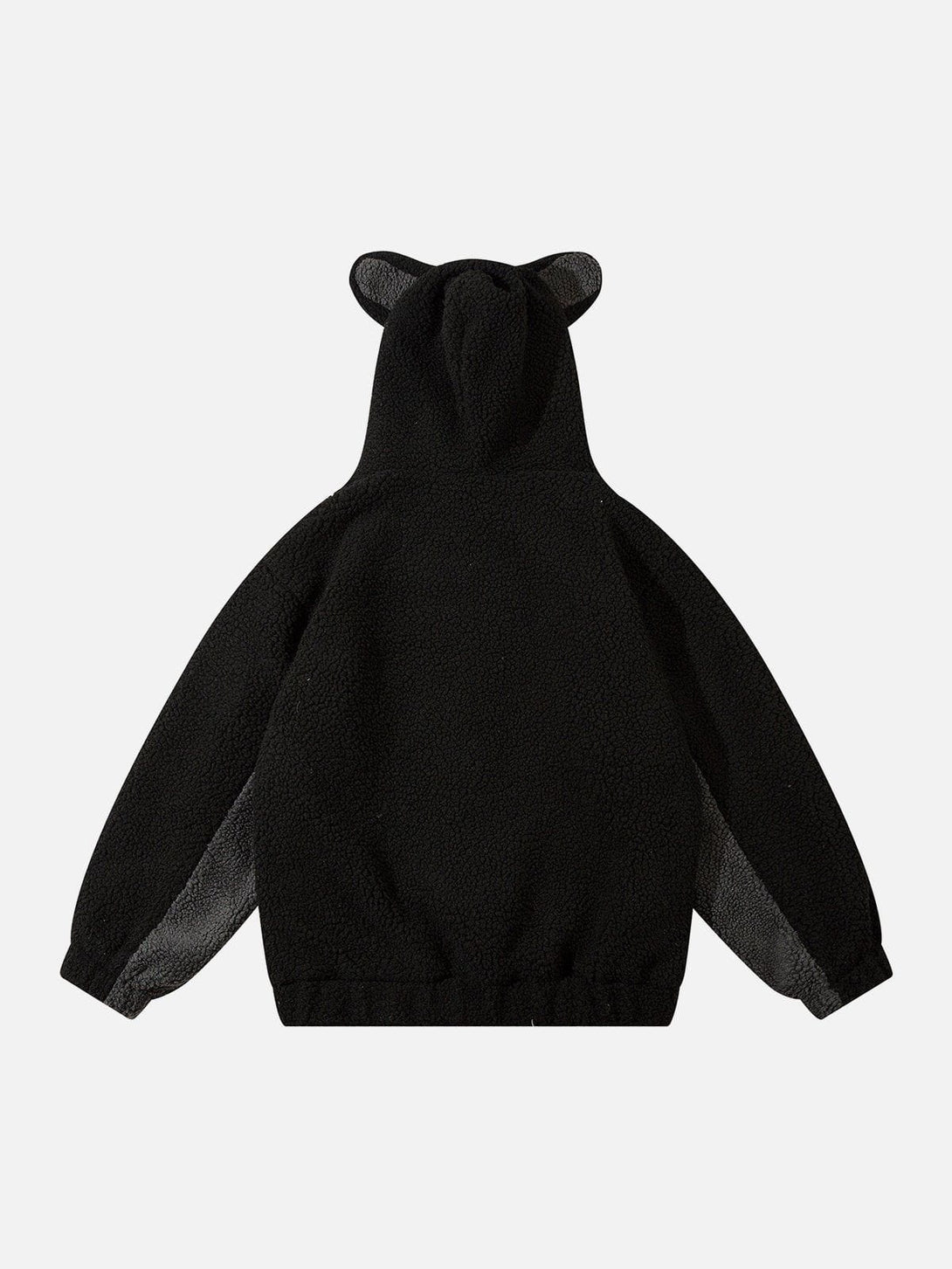 Ellesey - Cartoon Rabbit Ears Sherpa Coat-Streetwear Fashion - ellesey.com