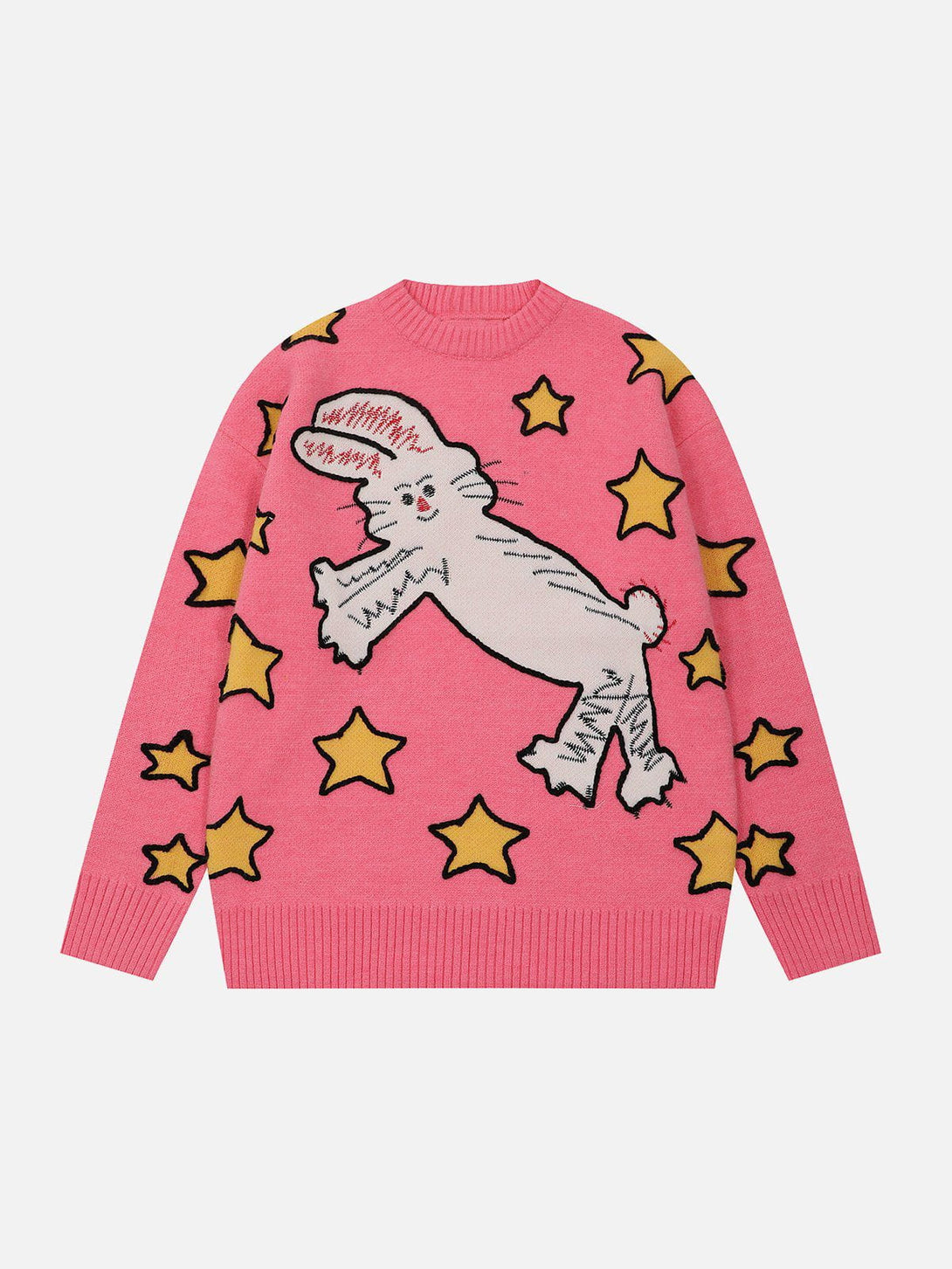 Ellesey - Cartoon Rabbit Sweater-Streetwear Fashion - ellesey.com