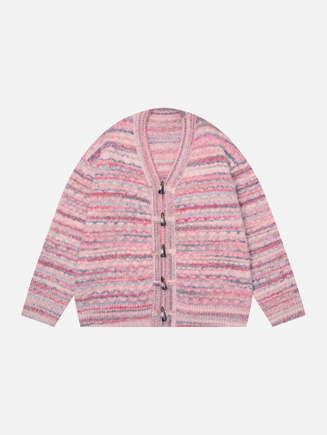 Ellesey - Chic Colour Blocking Cardigan-Streetwear Fashion - ellesey.com