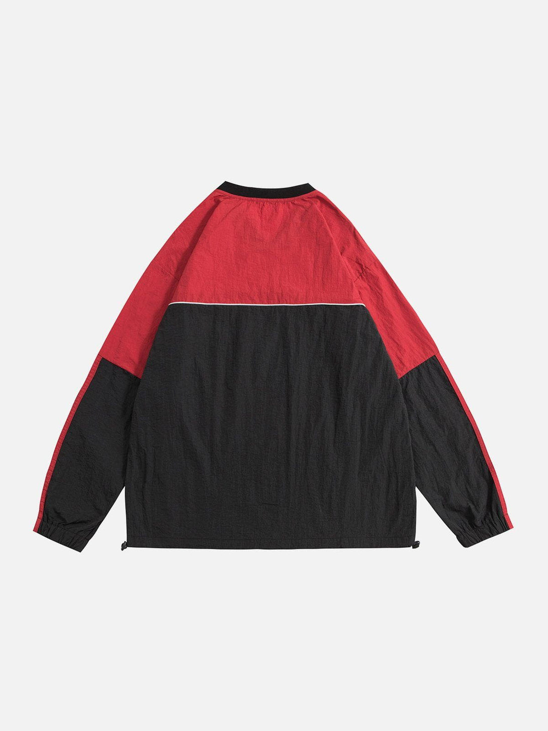 Ellesey - Color Block Letter Print Racing Sweatshirt- Streetwear Fashion - ellesey.com