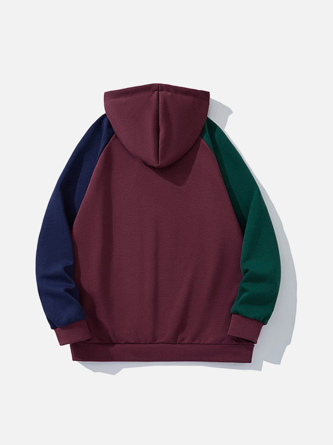 Ellesey - Color Blocking Shoulder Sleeve Hoodie- Streetwear Fashion - ellesey.com