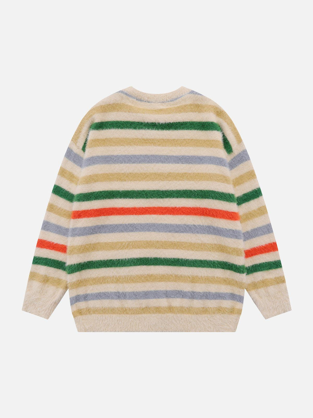 Ellesey - Color Striped Star Sweater-Streetwear Fashion - ellesey.com