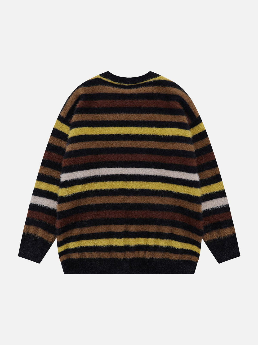 Ellesey - Color Striped Star Sweater-Streetwear Fashion - ellesey.com