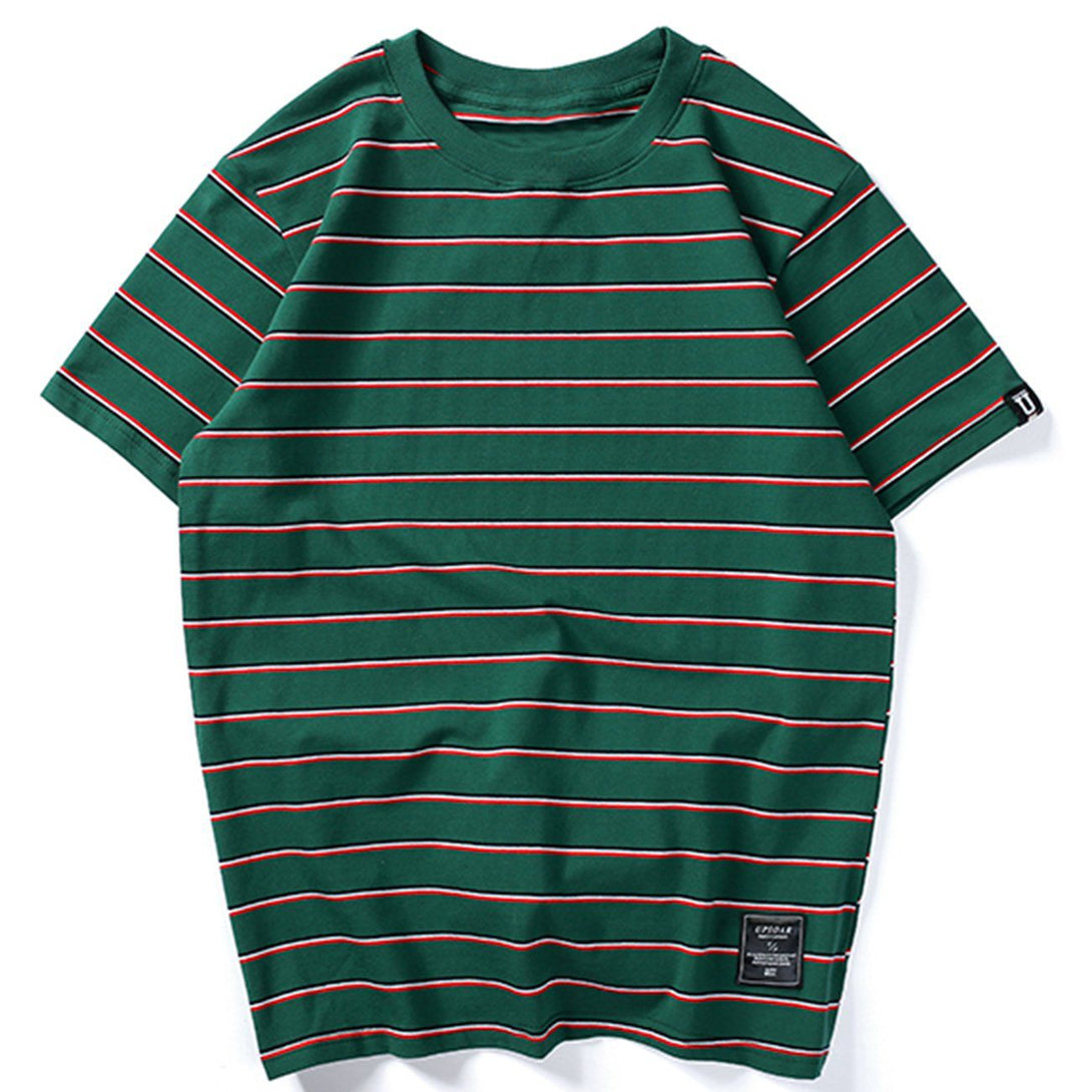 Ellesey - "Color Stripes" Tee- Streetwear Fashion - ellesey.com