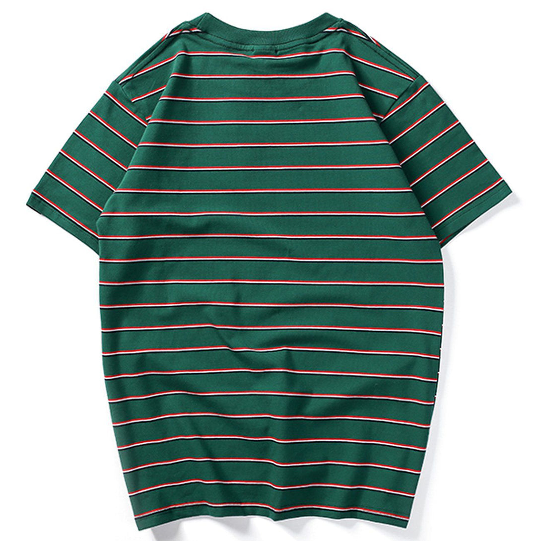 Ellesey - "Color Stripes" Tee- Streetwear Fashion - ellesey.com