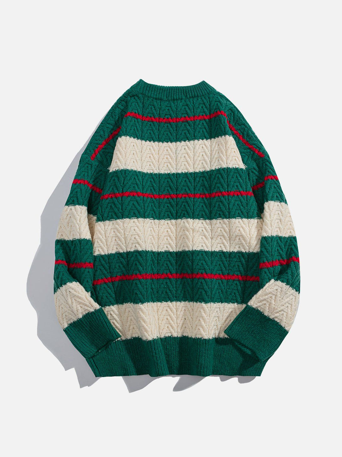 Ellesey - Colorblock Stripe Sweater-Streetwear Fashion - ellesey.com