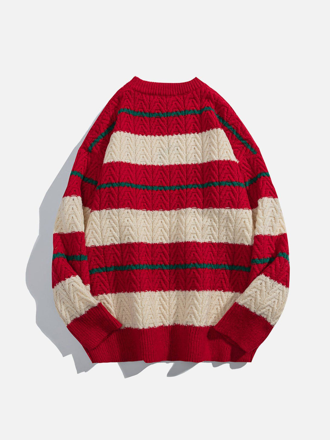 Ellesey - Colorblock Stripe Sweater-Streetwear Fashion - ellesey.com