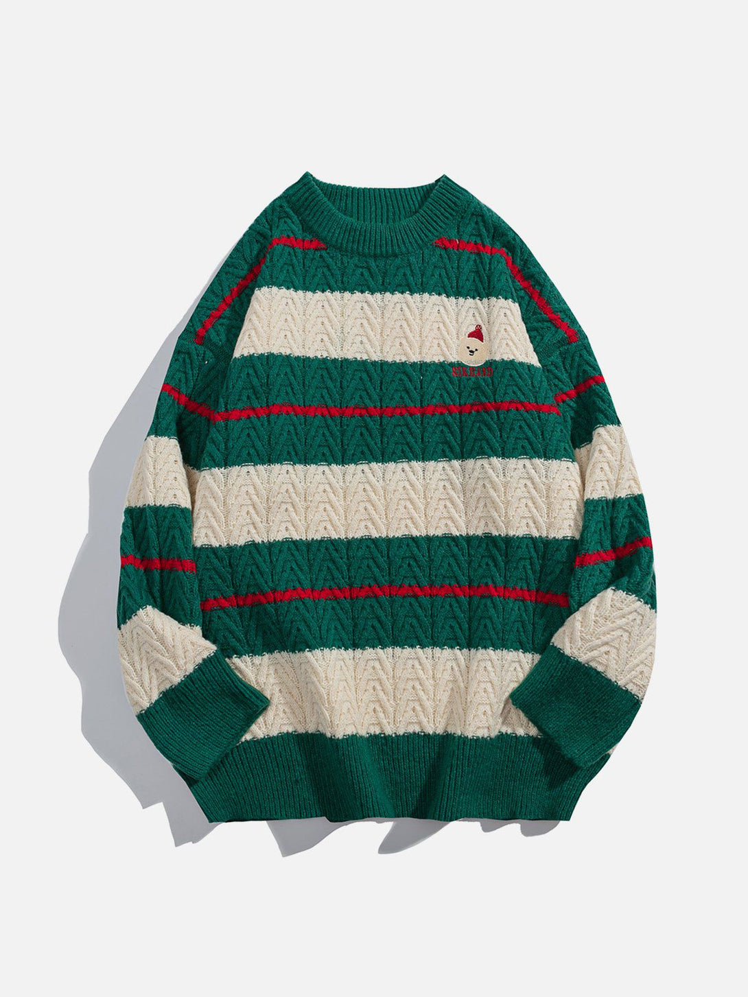 Ellesey - Colorblock Stripe Sweater-Streetwear Fashion - ellesey.com