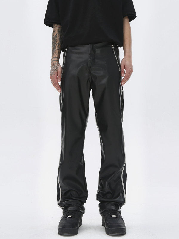 Ellesey - Colorblock Zipper Pants- Streetwear Fashion - ellesey.com