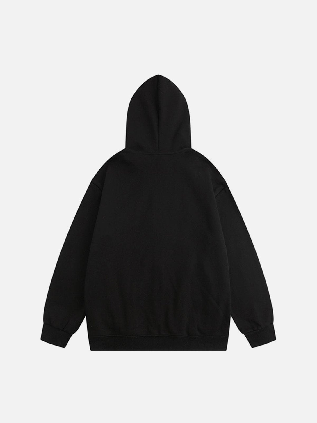 Ellesey - Contrast Patchwork Hoodie- Streetwear Fashion - ellesey.com